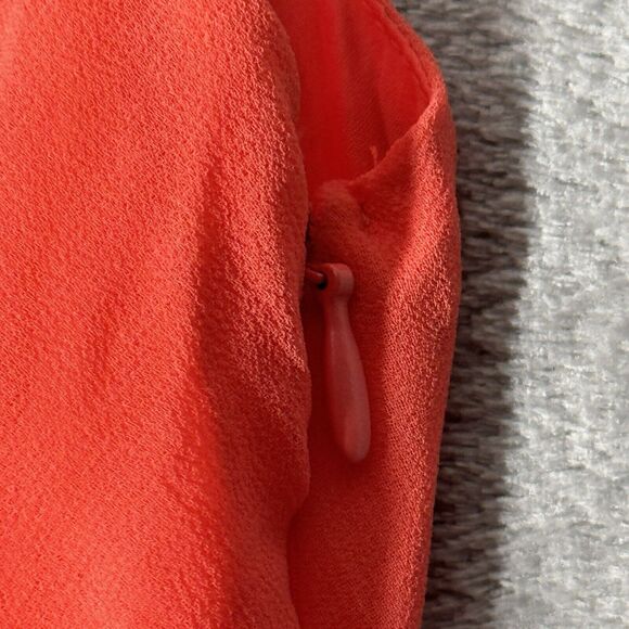 Cupcakes & Cashmere Dress Womens 4 Orange Fit & Flare Preppy Romantic Date Night - Picture 5 of 10